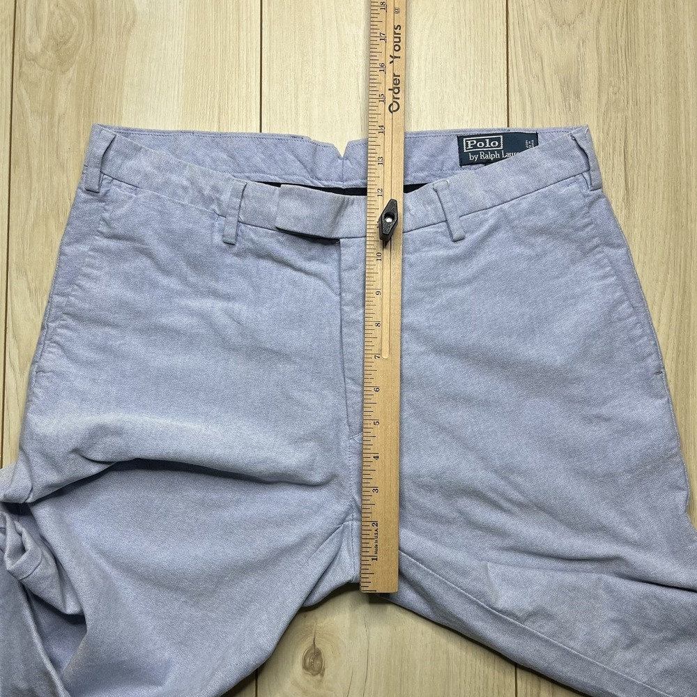 Polo Ralph Lauren Oxford Pants Mens Size 32x32 Blue - Picture 12 of 13
